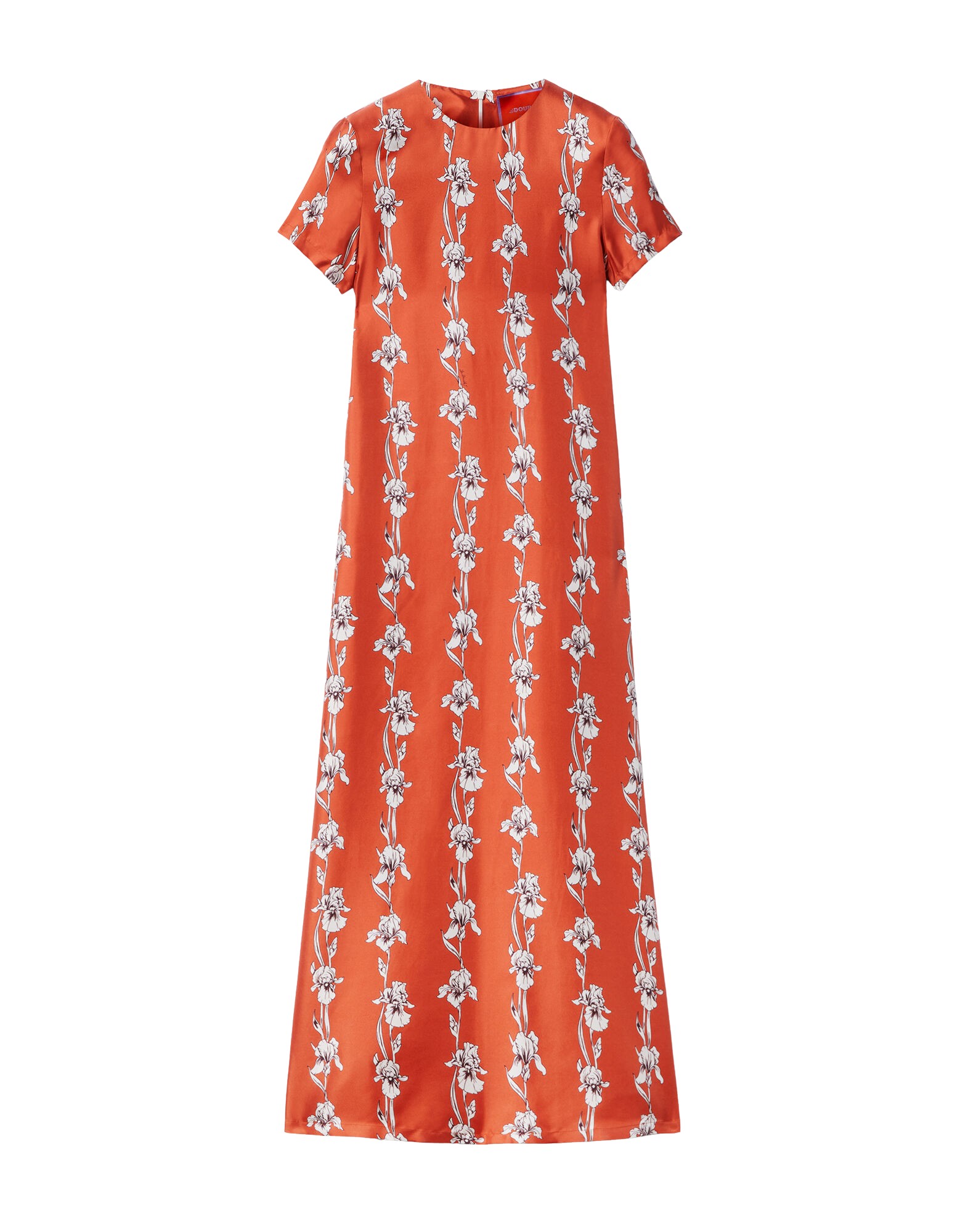 La-Double-J-Swing-Dress-Peonies-Blue-in-Jacquard91584_nobg La DoubleJ Swing Dress Peonies Blue in Jacquard - Dresses - Milanese Maximalist Fashion at Luxury Shoes