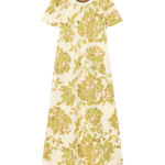 La-Double-J-Swing-Dress-Phoenix-Placee-Burgundy-in-Silk-Twill67964_nobg La DoubleJ Swing Dress Phoenix Placée Burgundy in Silk Twill - Dresses - Milanese Maximalist Fashion at Luxury Shoes