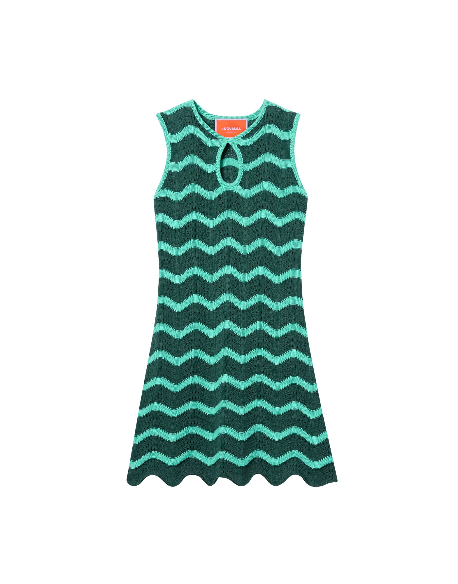 La-Double-J-Swing-Dress-Rio-Verde-in-Silk-Twill84178_nobg La DoubleJ Swing Dress Rio Verde in Silk Twill - Dresses - Milanese Maximalist Fashion at Luxury Shoes