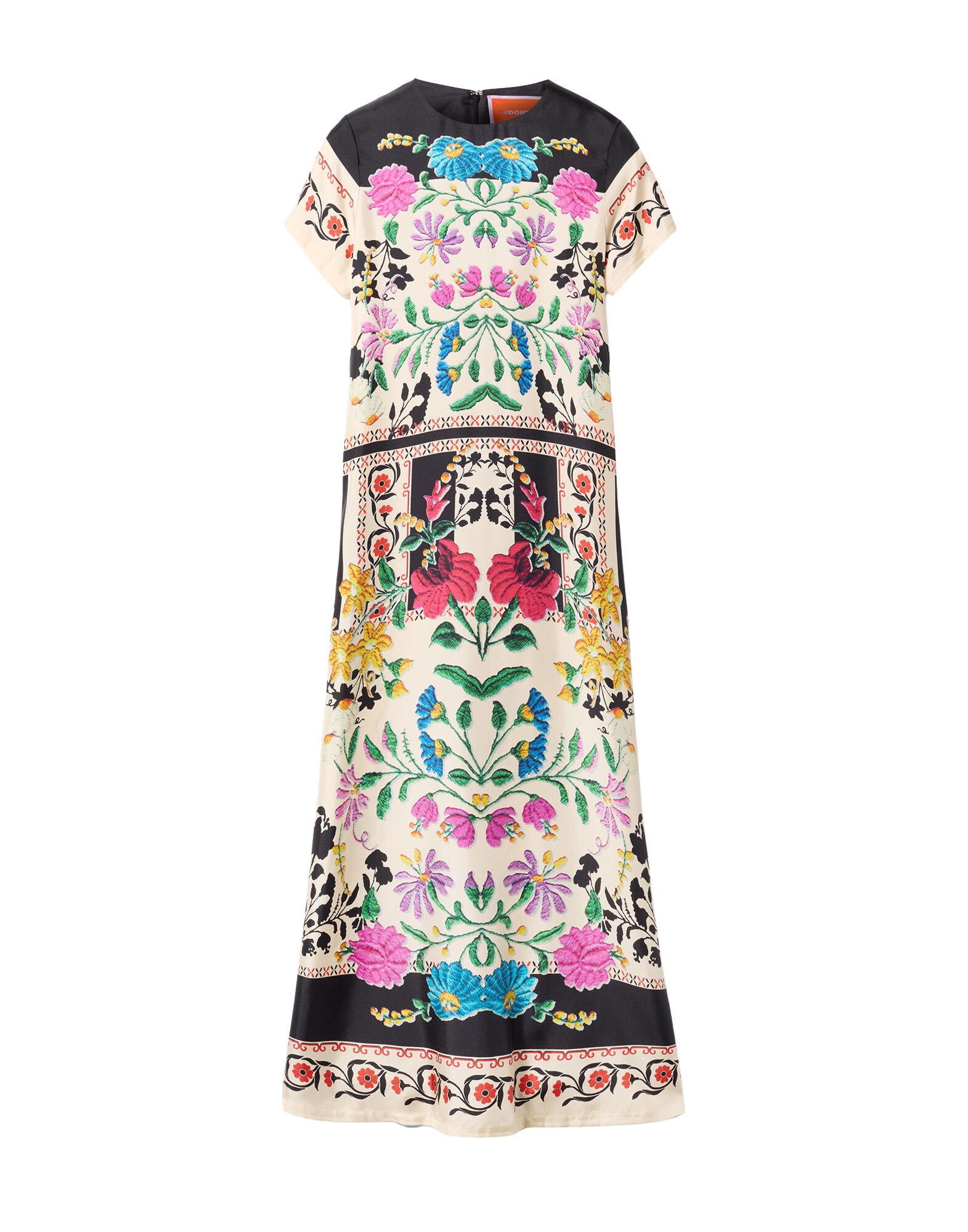 La-Double-J-Swing-Dress-Slinky-Rosso-in-Silk-Twill44073_nobg La DoubleJ Swing Dress Slinky Rosso in Silk Twill - Dresses - Milanese Maximalist Fashion at Luxury Shoes