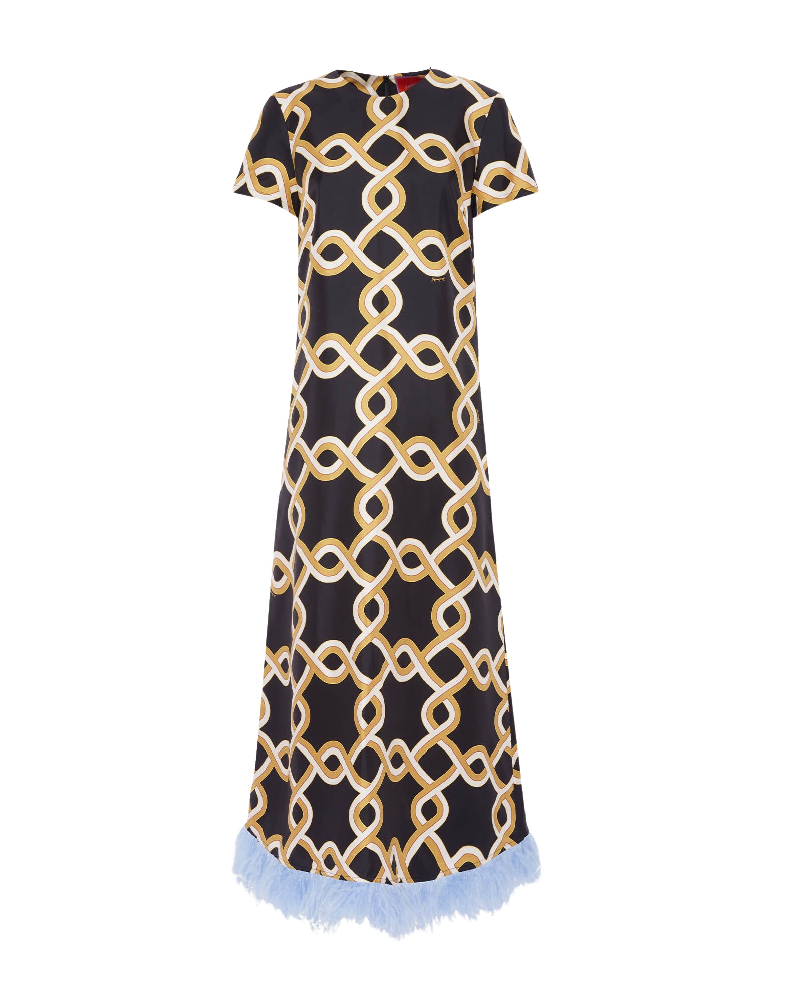 La-Double-J-Swing-Dress-Tackle-Black-in-Silk-Twill-With-Feathers91637_nobg La DoubleJ Swing Dress Tackle Black in Silk Twill With Feathers - Dresses - Milanese Maximalist Fashion at Luxury Shoes