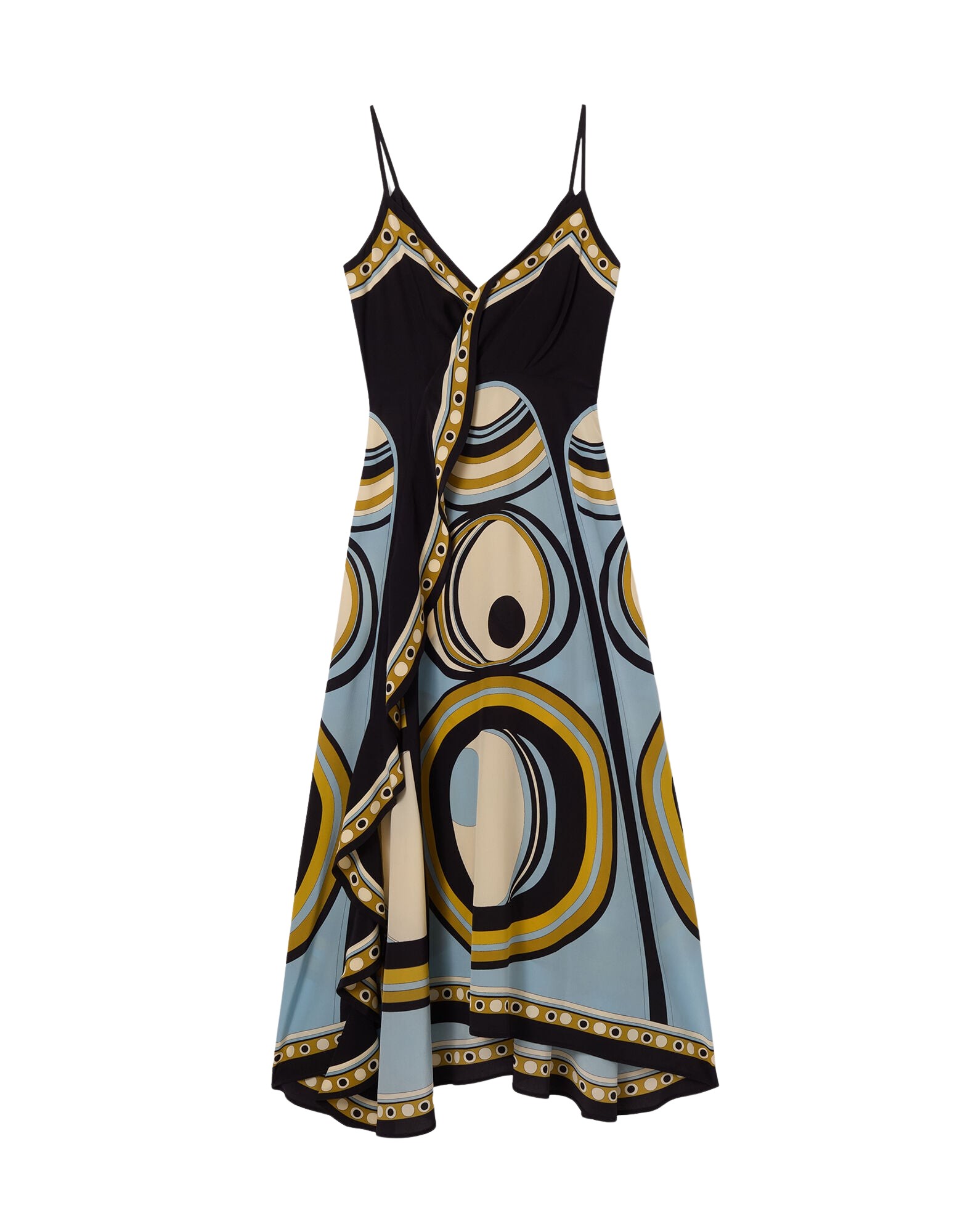 La-Double-J-Turn-Around-Dress-Sanctuary-Placee-Light-Blue-in-Crepe-De-Chine86193_nobg La DoubleJ Turn Around Dress Sanctuary Placée Light Blue in Crepe De Chine - Dresses - Milanese Maximalist Fashion at Luxury Shoes