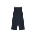 Lemaire Large Chino in Cotton Twill - Pants - Parisian Minimalist Luxury at Luxury Shoes 