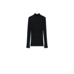 Lemaire Seamless High Neck Top in Fine Wool - Tops - Parisian Minimalist Luxury at Luxury Shoes 