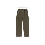 Lemaire Twisted Belted Pants in Denim - Pants - Parisian Minimalist Luxury at Luxury Shoes 