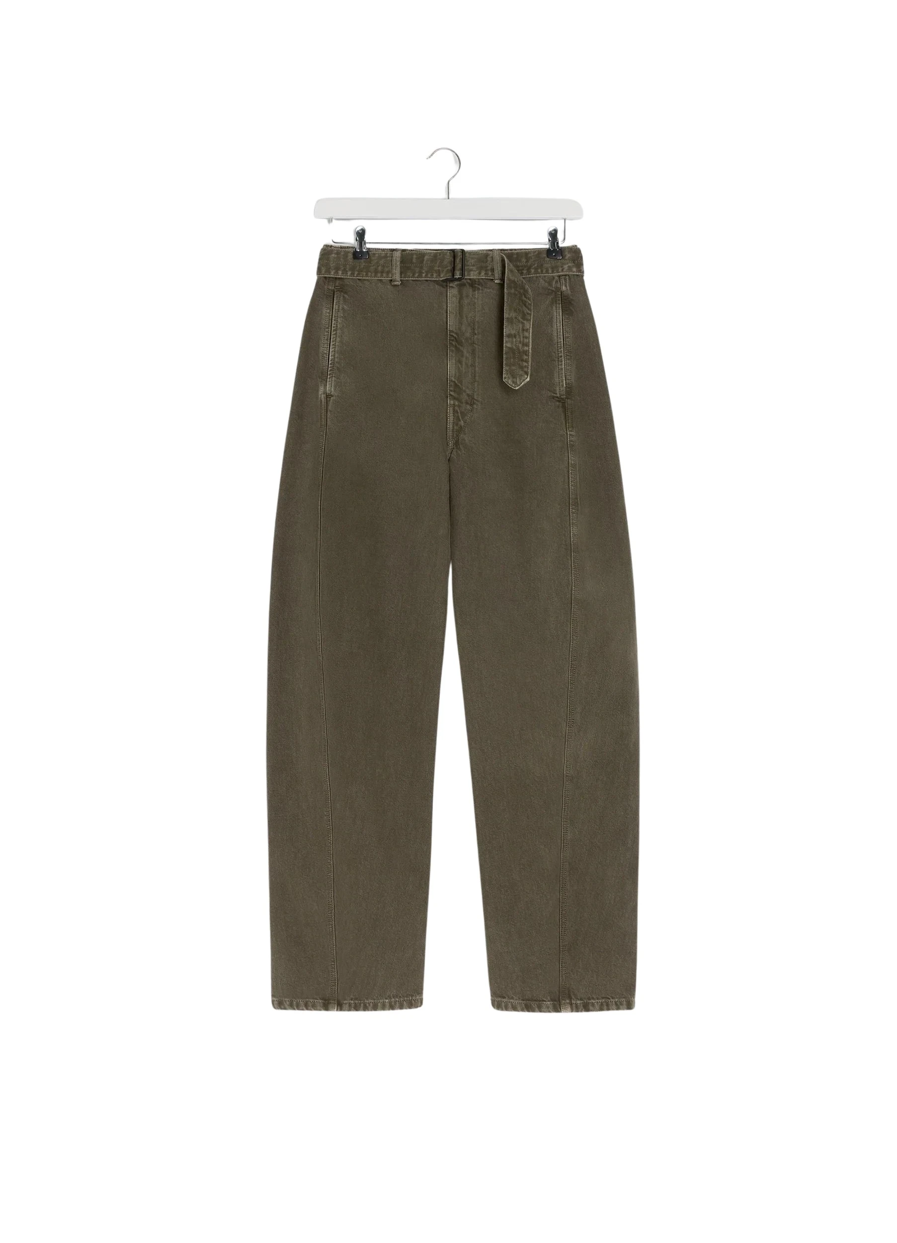 Lemaire-Twisted-Belted-Pants-in-Denim-coveti-1067122_nobg Lemaire Twisted Belted Pants in Denim - Pants - Parisian Minimalist Luxury at Luxury Shoes