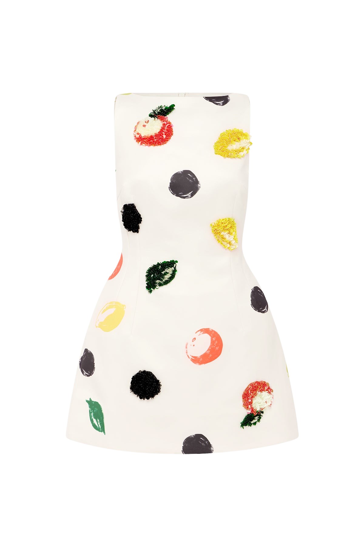 Leo-Lin-Ali20140_nobg Leo Lin Ali Embellished Boat Neck Mini Dress - Leo Lin Dress - Australian Luxury Fashion - Shop at Luxury Shoes