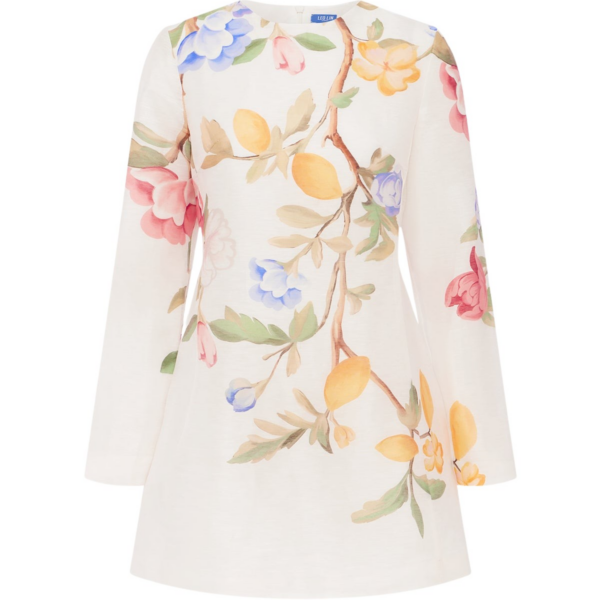 Leo Lin Aliza Long Sleeve Mini Dress - Leo Lin Dress - Australian Luxury Fashion - Shop at Luxury Shoes 