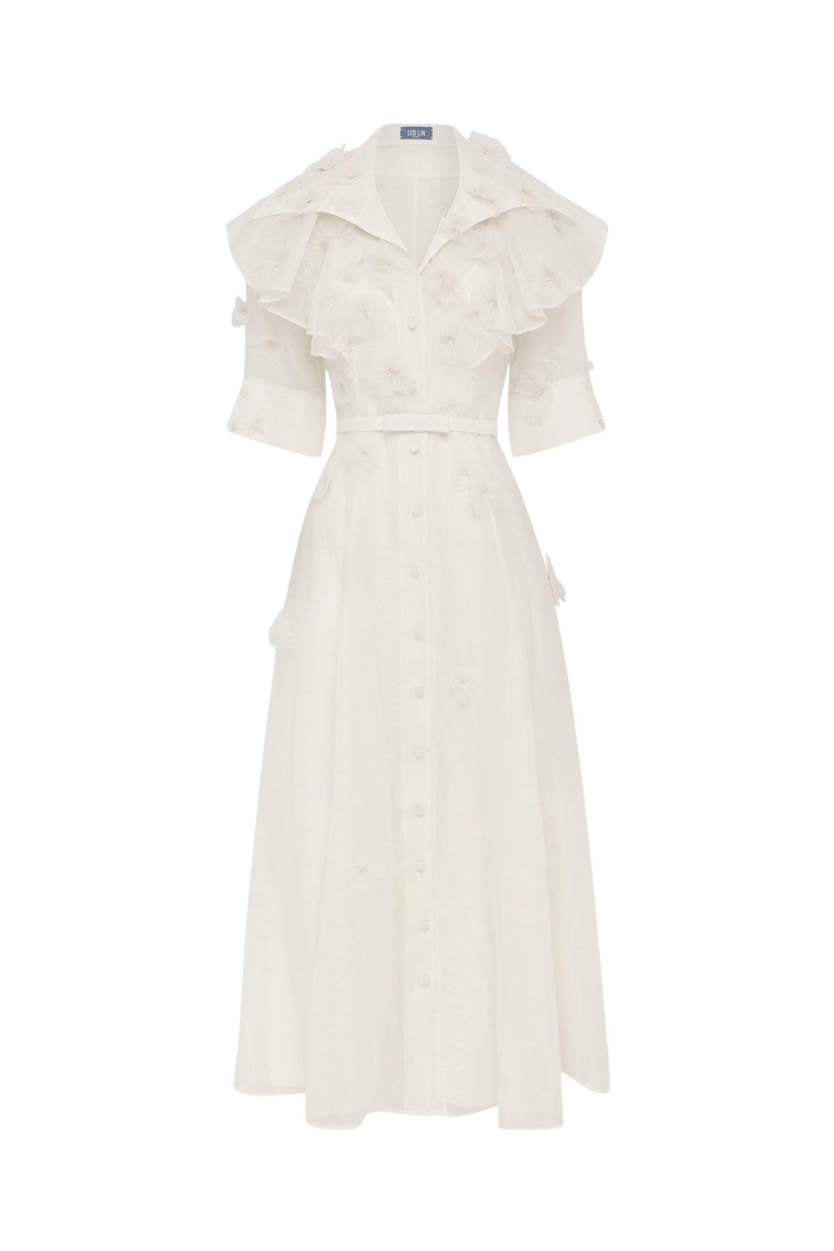Leo-Lin-Anya-859212_nobg Leo Lin Anya Petal Midi Dress - Leo Lin Dress - Australian Luxury Fashion - Shop at Luxury Shoes