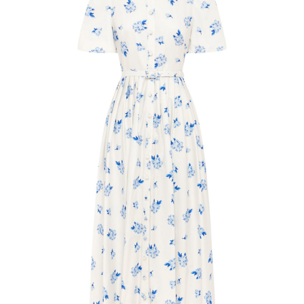 Leo Lin Bianca Short Sleeve Midi Dress - Leo Lin Dress - Australian Luxury Fashion - Shop at Luxury Shoes 
