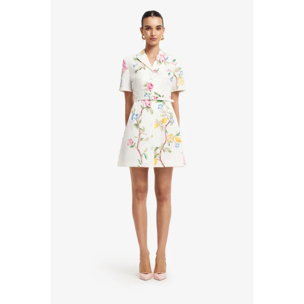 Leo Lin Brigitte Mini Dress - Leo Lin Dress - Australian Luxury Fashion - Shop at Luxury Shoes 
