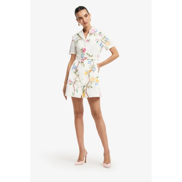 Leo Lin Brigitte Mini Dress - Leo Lin Dress - Australian Luxury Fashion - Shop at Luxury Shoes 