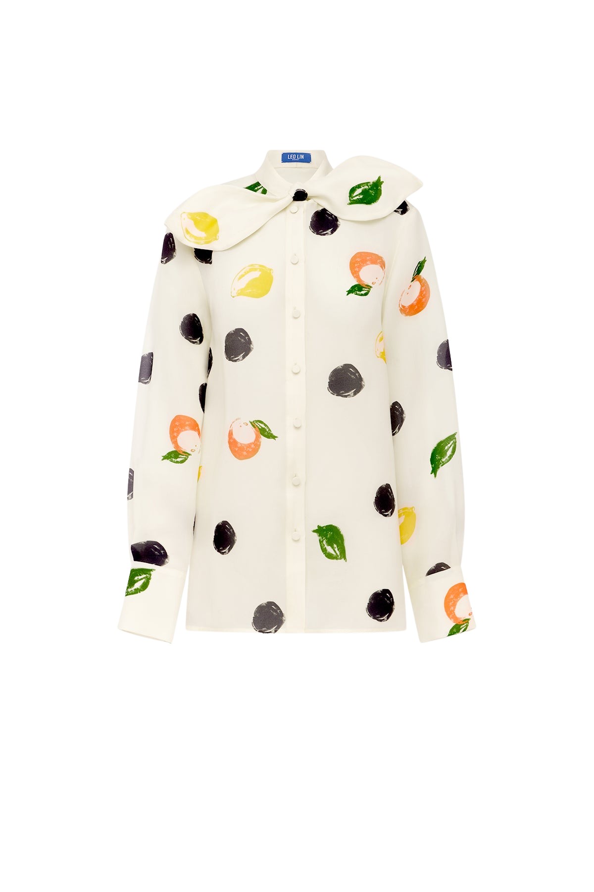 Leo-Lin-Cora39827_nobg Leo Lin Cora Bow Blouse - Leo Lin Dress - Australian Luxury Fashion - Shop at Luxury Shoes