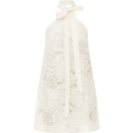 Leo Lin Lola Appliqué Halterneck Mini Dress - Leo Lin Dress - Australian Luxury Fashion - Shop at Luxury Shoes 