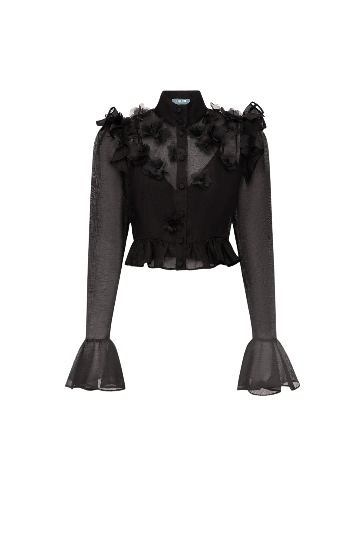 Leo-Lin-Maeve18585_nobg Leo Lin Maeve Petal Butterfly Long Sleeve Top - Leo Lin Dress - Australian Luxury Fashion - Shop at Luxury Shoes