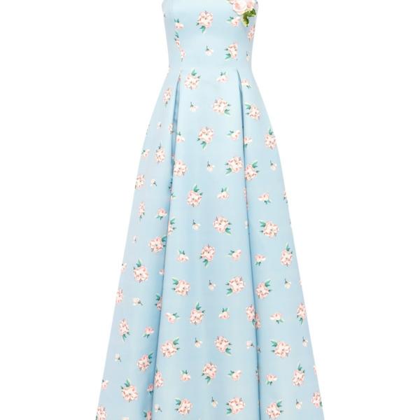 Leo Lin Nora Bustier Maxi Dress - Leo Lin Dress - Australian Luxury Fashion - Shop at Luxury Shoes 