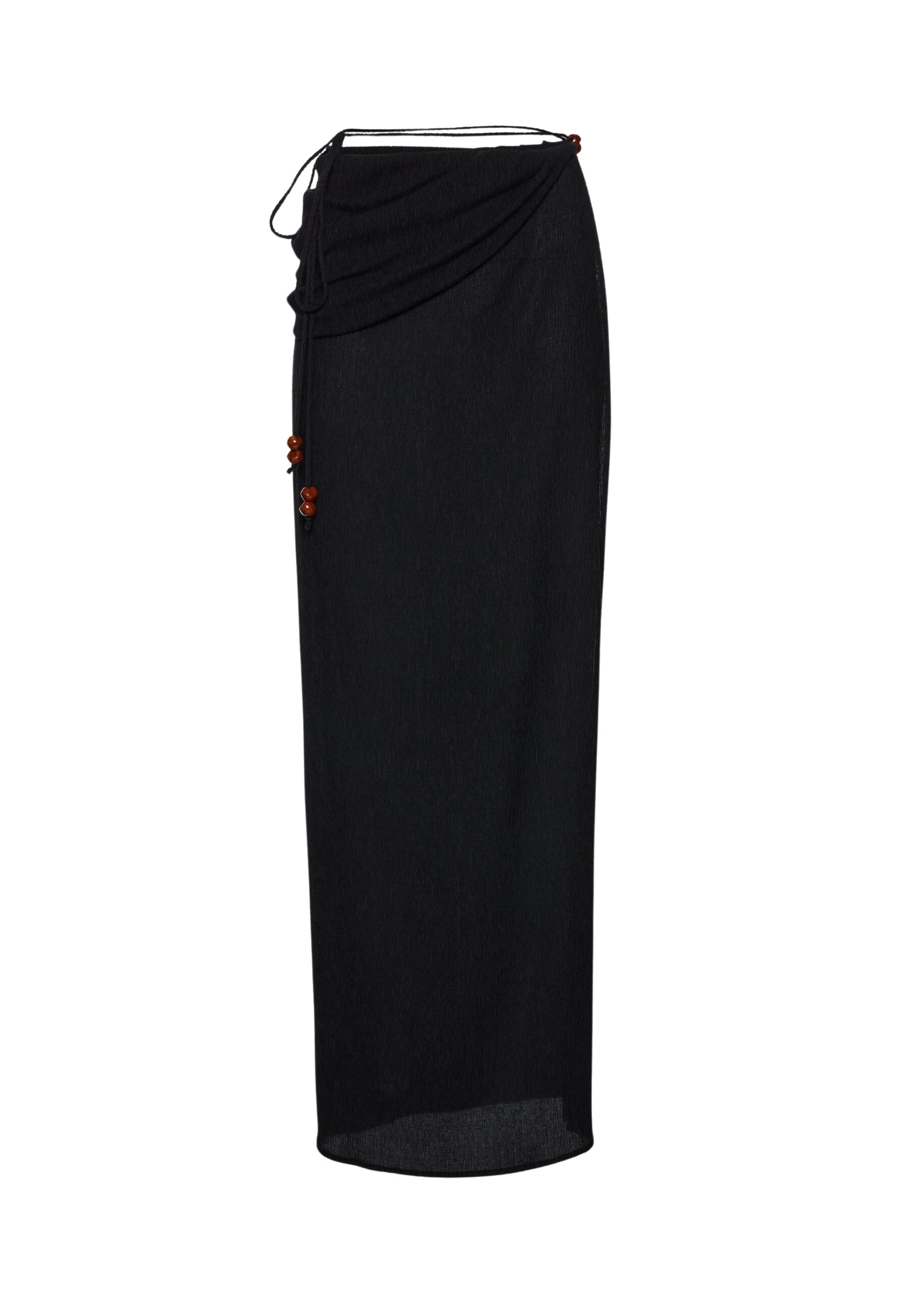 Magda-Butrym-Draped-wrap-maxi-skirt-with-beads-in-black-scaled80653_nobg Magda Butrym Draped wrap maxi skirt with beads in black