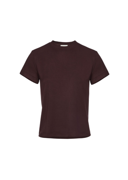 Magda Butrym Fitted t-shirt in burgundy
