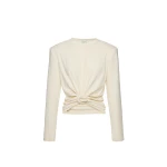 Magda-Butrym-Knotted-longsleeve-jersey-blouse-in-cream-4-scaled29938_nobg Magda Butrym Knotted longsleeve jersey blouse in cream