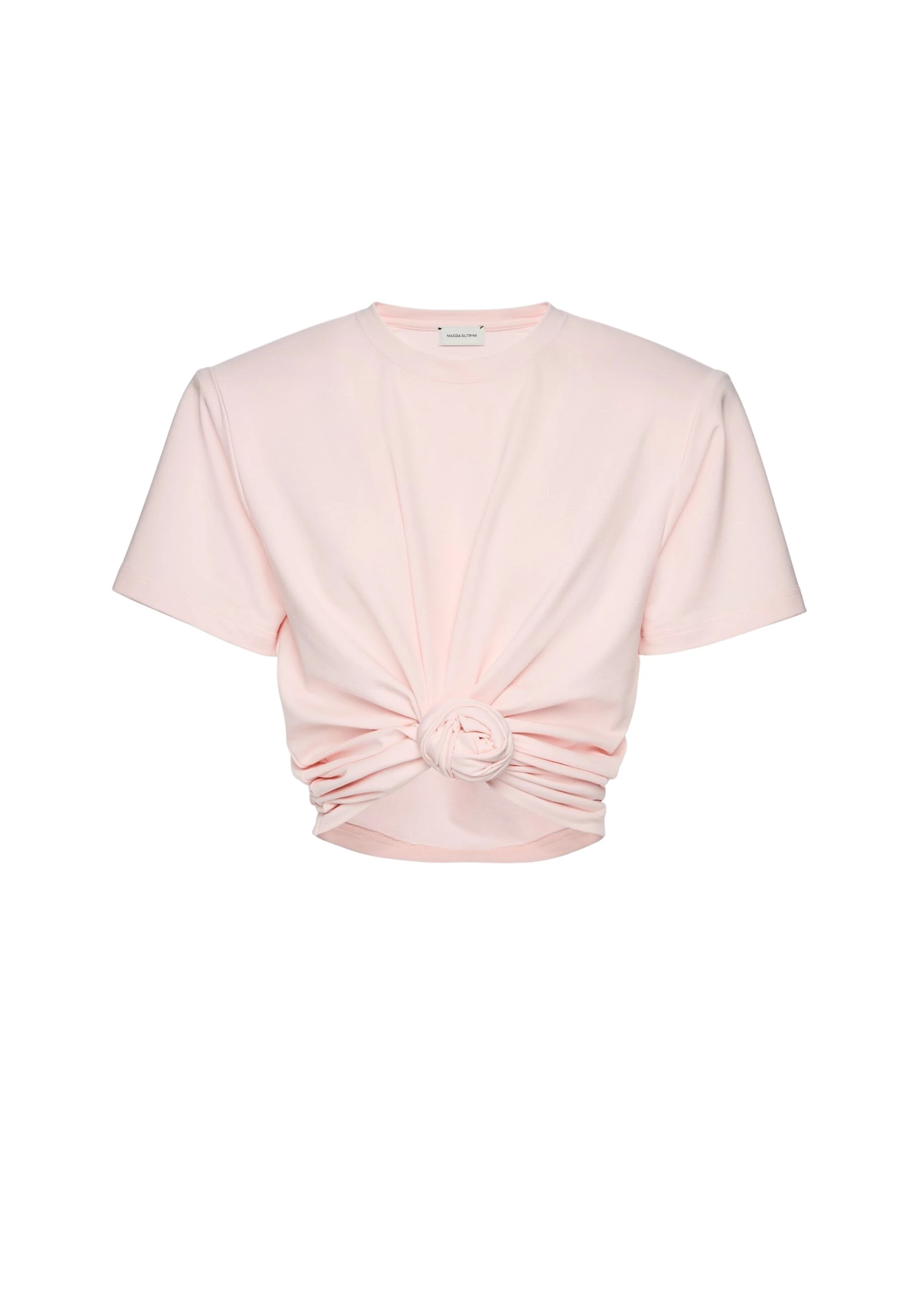 Magda-Butrym-Knotted-t-shirt-in-pink-scaled55752_nobg Magda Butrym Knotted t-shirt in pink