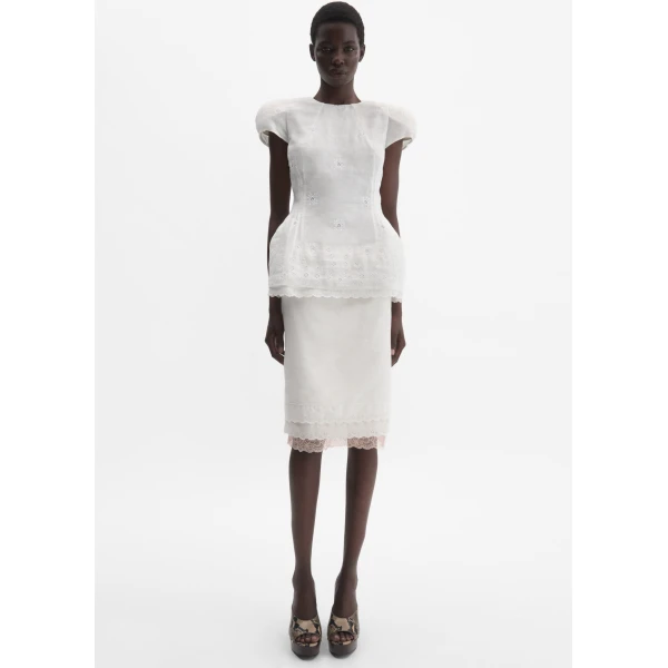 Magda Butrym White Skirts