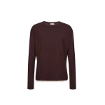 Magda-Butrym-Long-sleeve-blouse-with-crochet-hem-in-brown-3-scaled89881_nobg Magda Butrym Long-sleeve blouse with crochet hem in brown