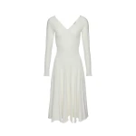 Magda-Butrym-Pleated-knit-dress-in-white-scaled61080_nobg Magda Butrym Pleated knit dress in white