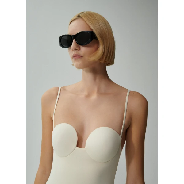 Magda Butrym Ivory Beachwear
