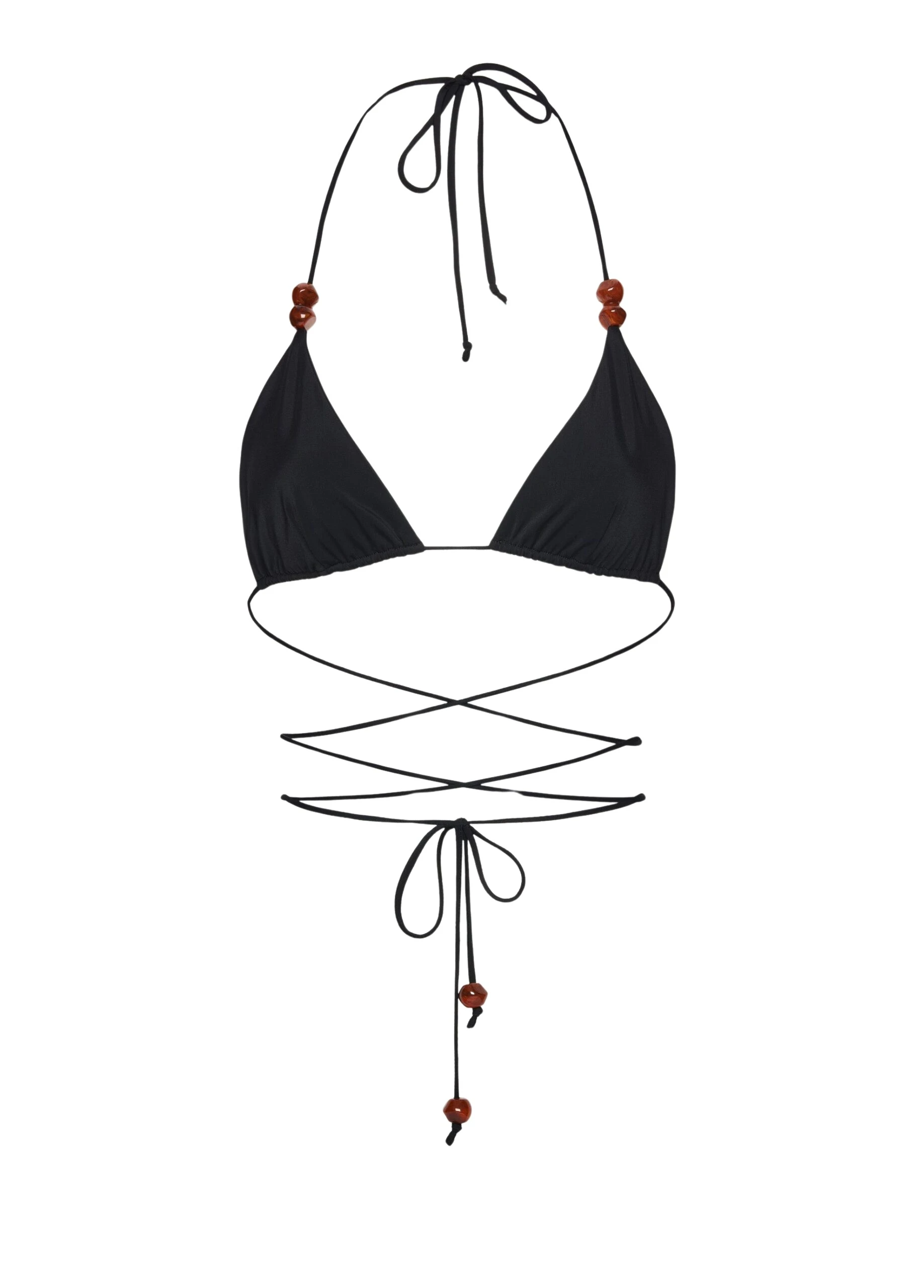 Magda-Butrym-Strappy-triangle-bikini-top-in-black-with-beads-scaled51160_nobg Magda Butrym Strappy triangle bikini top in black with beads