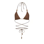 Magda-Butrym-Strappy-triangle-bikini-top-in-brown-with-beads-scaled73510_nobg Magda Butrym Strappy triangle bikini top in brown with beads