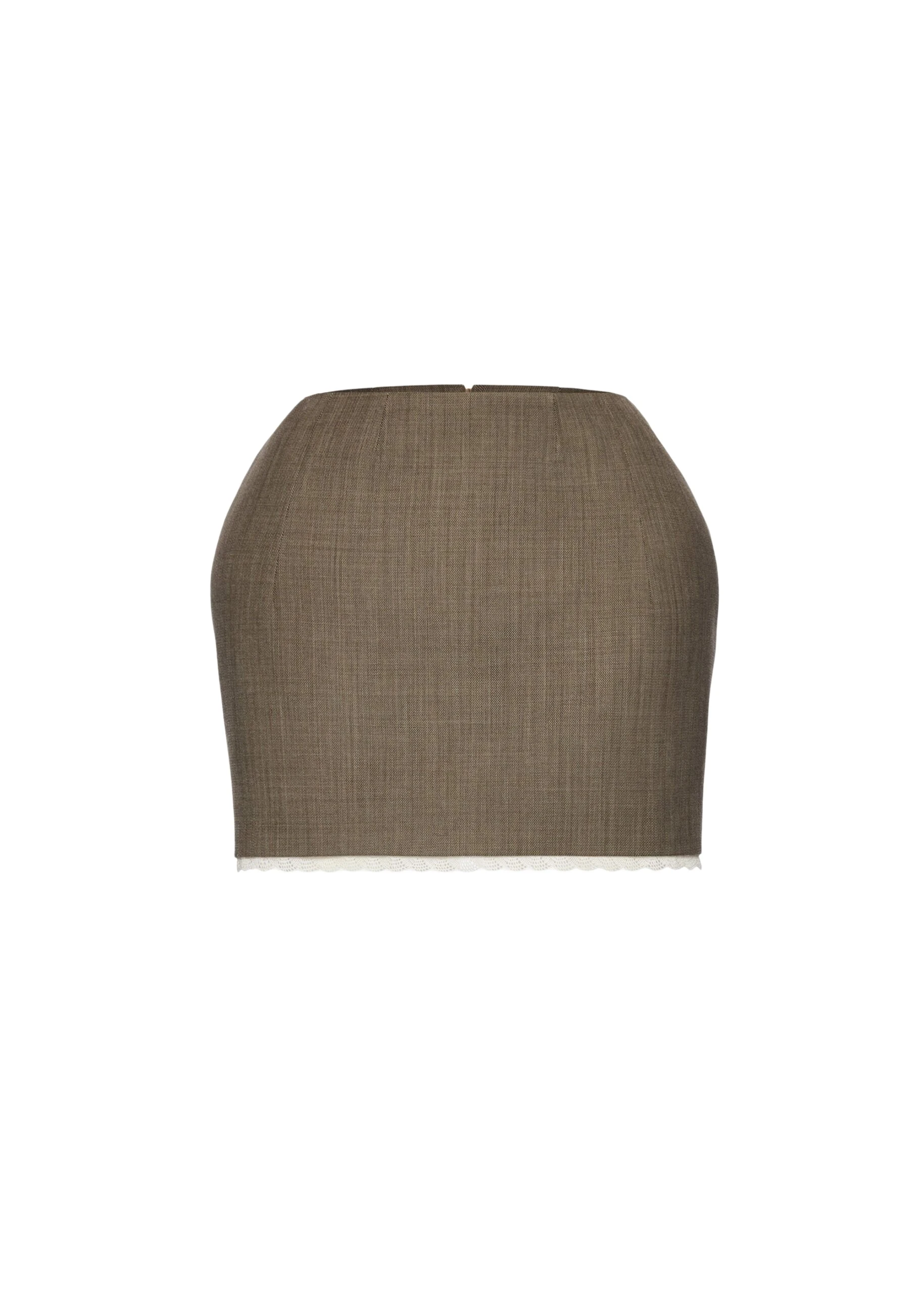 Magda-Butrym-Wool-mini-skirt-with-lace-trim-in-beige-scaled94895_nobg Magda Butrym Wool mini skirt with lace trim in beige