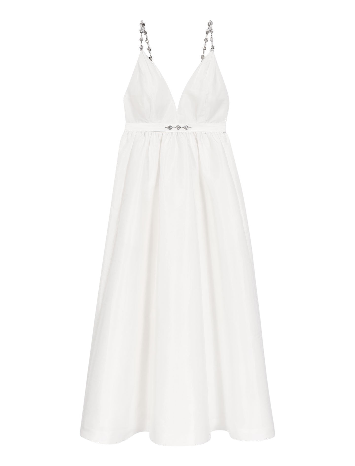 Maje-Jewelled-Taffeta-Maxi-Dress34918_nobg Maje Dress Parisian Accessible Luxury Clothing at Luxury Shoes
