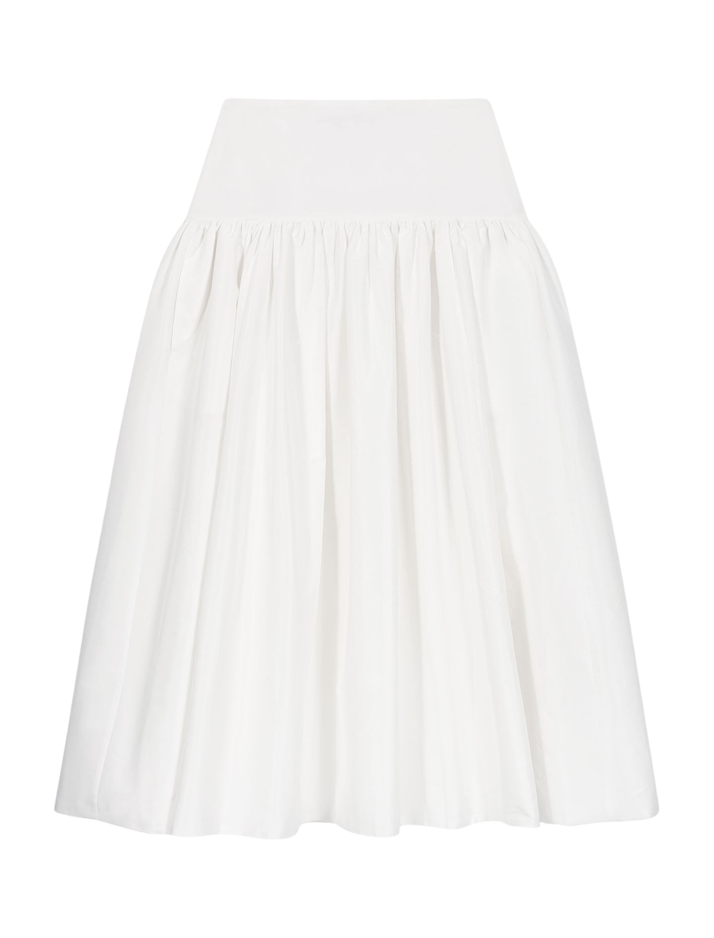 Maje-Long-Taffeta-Skirt93051_nobg Maje Skirt Parisian Accessible Luxury Clothing at Luxury Shoes