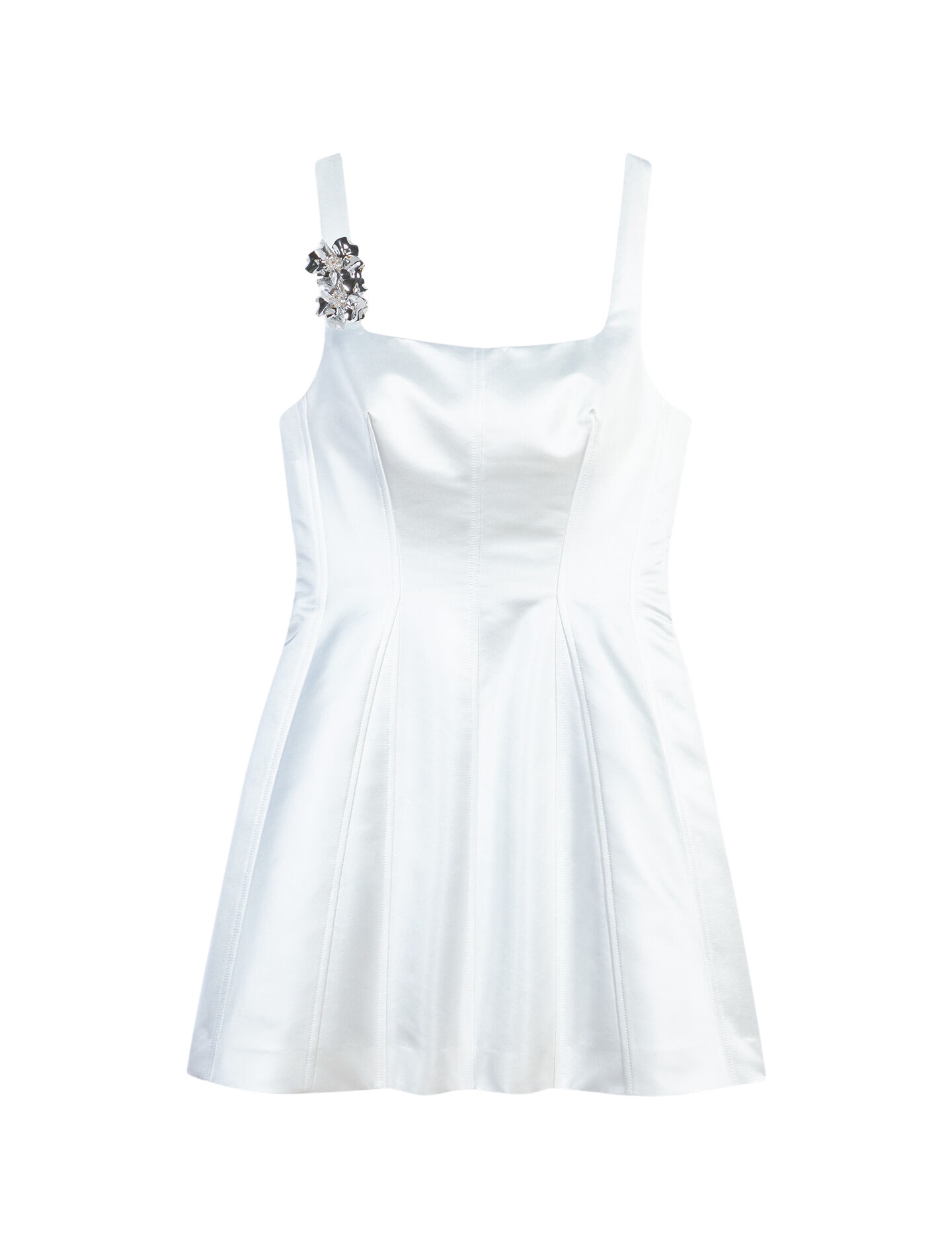Maje-Short-Satin-Dress62080_nobg Maje Dress Parisian Accessible Luxury Clothing at Luxury Shoes