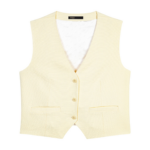Maje Vest Parisian Accessible Luxury Clothing at Luxury Shoes 