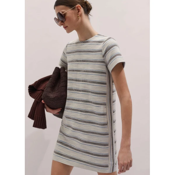 Textured Jersey - Dresses - Intelligent British Fashion at Luxury Shoes 