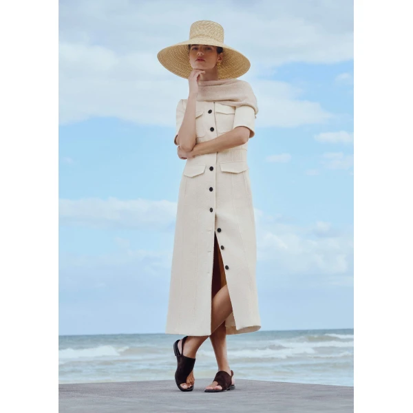Textured Tweed - Dresses - Intelligent British Fashion at Luxury Shoes 