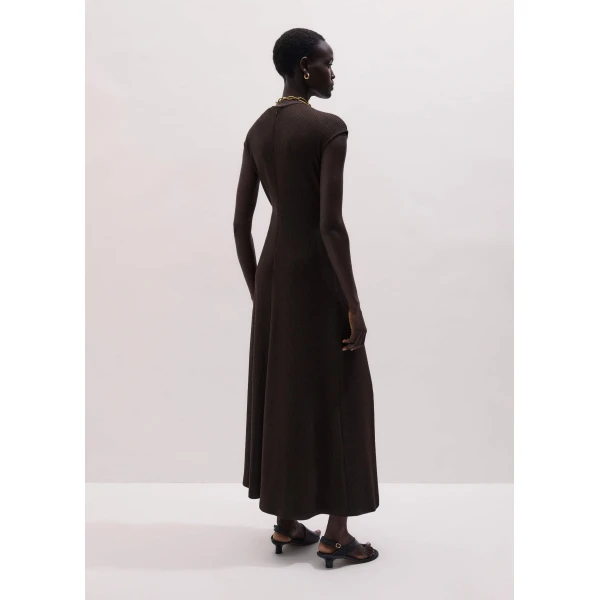 ME+EM Clever Pleat Maxi Dress