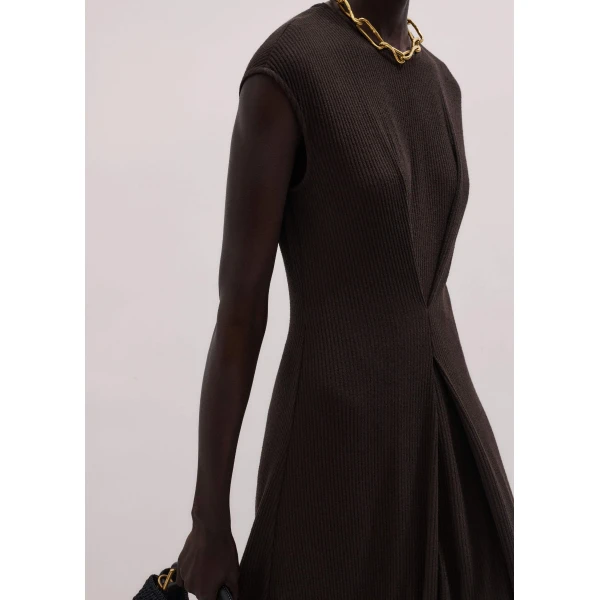 ME+EM Clever Pleat Maxi Dress
