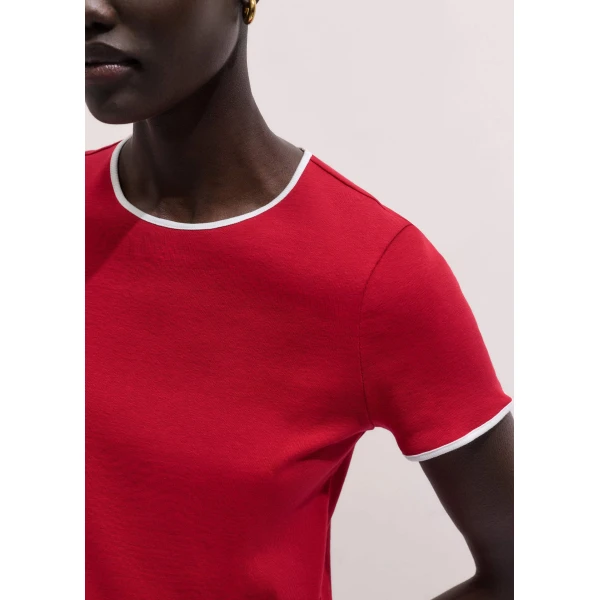 Cotton Jersey - Tops - Intelligent British Fashion at Luxury Shoes 