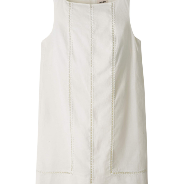 ME+EM Embroidered Mini Dress