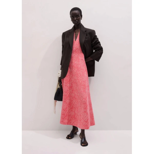 Jacquard Jersey - Dresses - Intelligent British Fashion at Luxury Shoes 