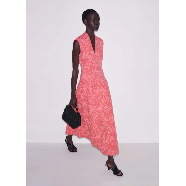 Jacquard Jersey - Dresses - Intelligent British Fashion at Luxury Shoes 