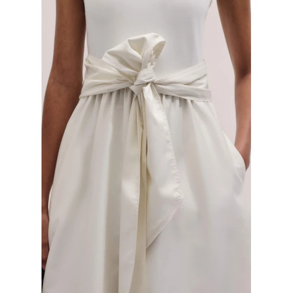 Jersey + Poplin - Dresses - Intelligent British Fashion at Luxury Shoes 