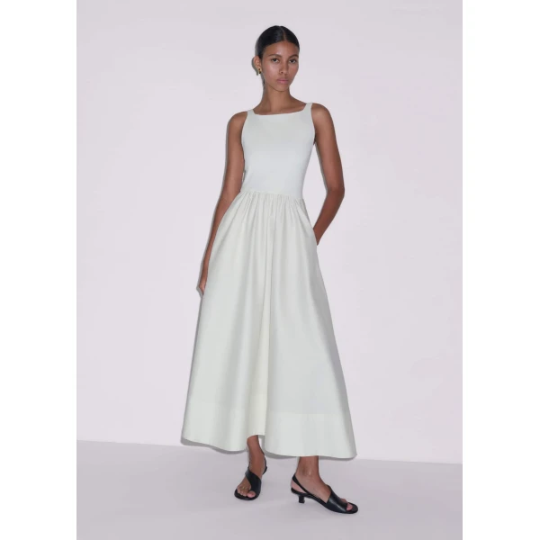 ME+EM Fit + Flare Maxi Dress