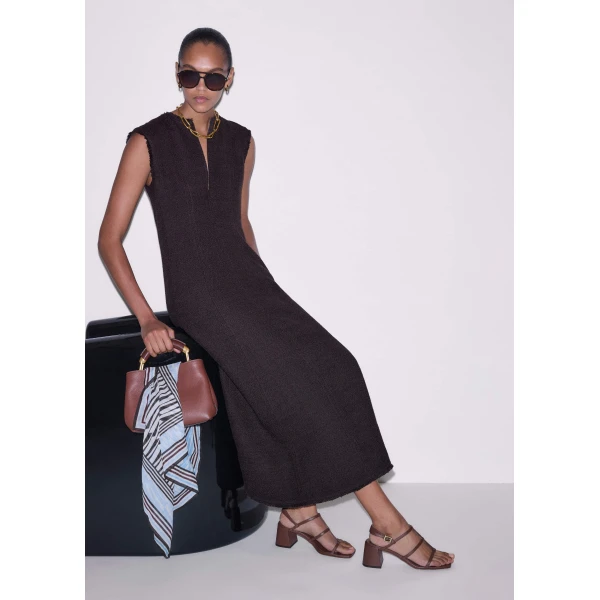 Textured Tweed - Dresses - Intelligent British Fashion at Luxury Shoes 