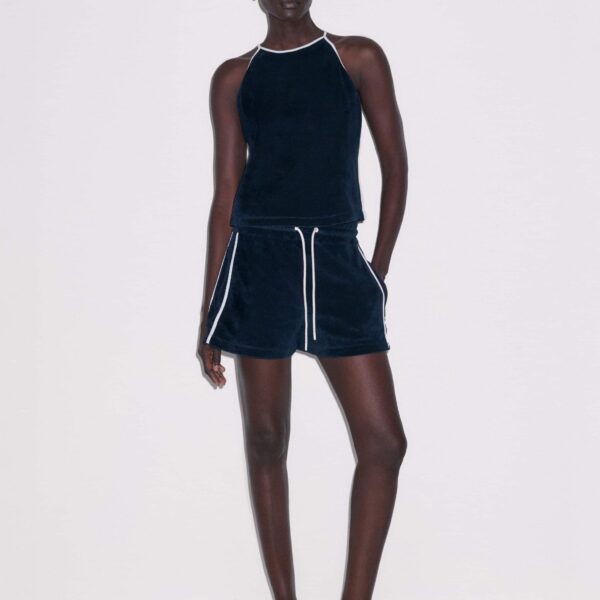 Toweling Jersey - Tops - Intelligent British Fashion at Luxury Shoes 