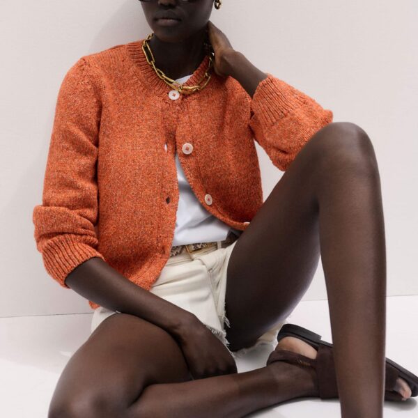 Cotton Mouliné Knit - Knitwear - Intelligent British Fashion at Luxury Shoes 
