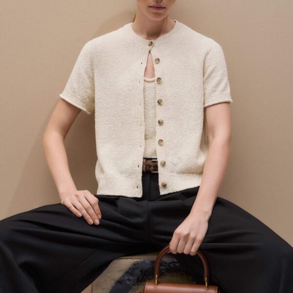 Textured Cotton - Knitwear - Intelligent British Fashion at Luxury Shoes 