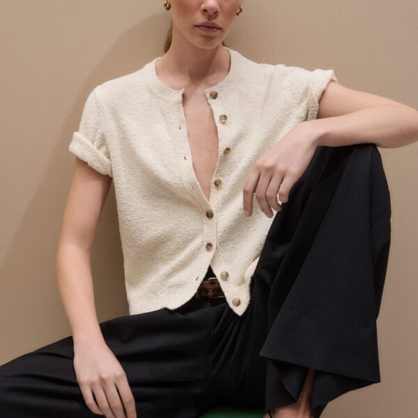 Textured Cotton - Knitwear - Intelligent British Fashion at Luxury Shoes 